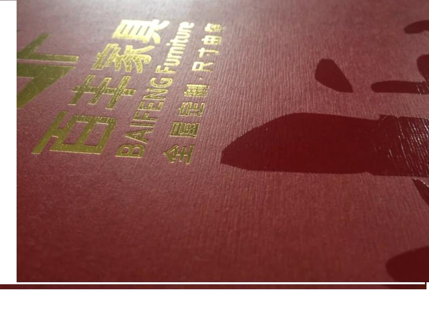 百丰家具画册印刷